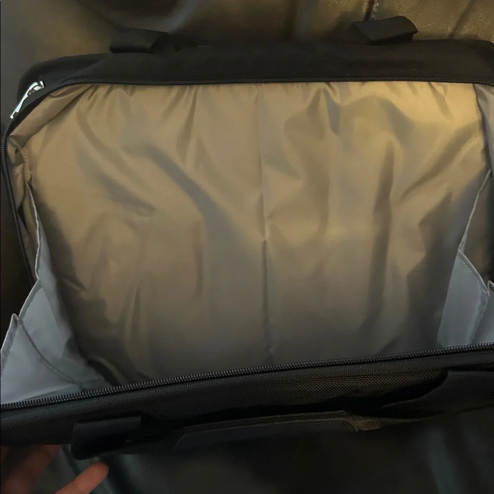 Lands' End Black Men's Laptop Briefcase